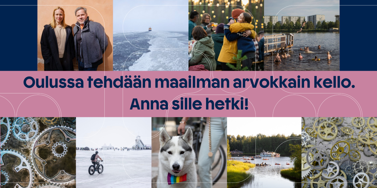 Oulu2026 kello, kuvituskuva