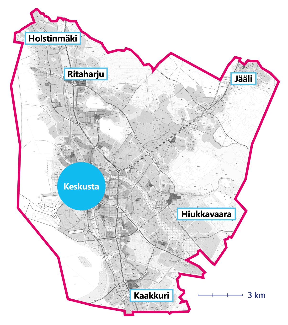 Oulun keskeisen kaupunkialueen yleiskaava