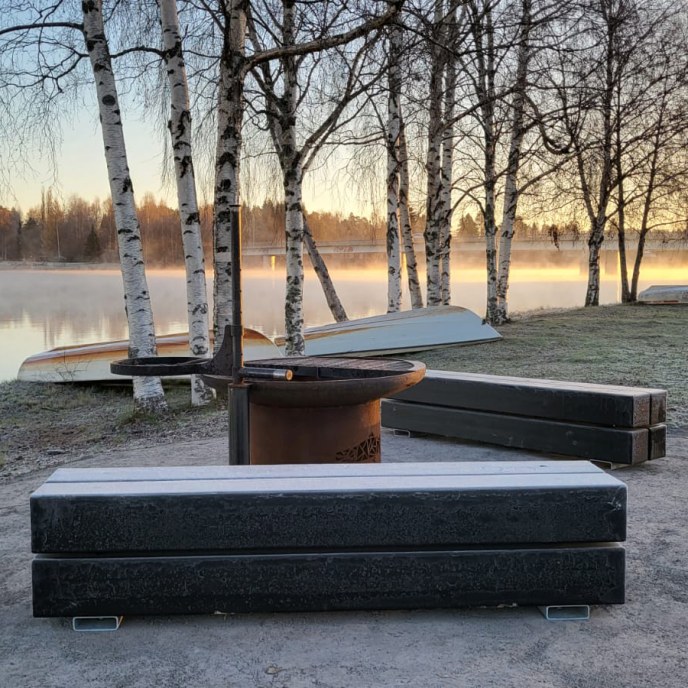 Värttö barbeque site, implemeted via participatory budgeting