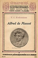 Kuva: Alfred de Musset -teoksen kansi.