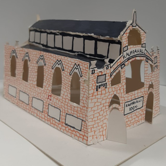 A miniature of the Oulu Market Hall